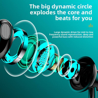 Harga Terbaik Neckband untuk Earphone Nirkabel 5.0 dengan Layar LED Digital Penunjuk Daya, 5-10 Jam Stereo Bass, Cocok untuk Olahraga dan Penggunaan Sehari-hari
