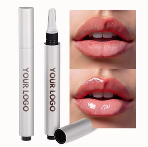 Gloss à <span class=keywords><strong>lèvres</strong></span> végétarien prêt à l'emploi le plus vendu, hydratant à l'aloe vera, embellisseur de <span class=keywords><strong>lèvres</strong></span>, <span class=keywords><strong>augmentation</strong></span> <span class=keywords><strong>des</strong></span> <span class=keywords><strong>lèvres</strong></span> organique à la glycérine et aux peptides - Product Image 1