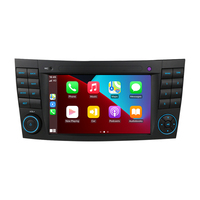 Autoradio Android 15 LELV pour Benz W211 2002-2008, 8 cœurs, 12+256 Go, CarPlay sans fil, Android Auto, 4G LTE, GPS, Lecteur multimédia