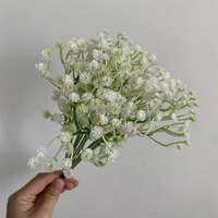 B-1410 Dekorasi Rumah Berkualitas Tinggi Buket Bunga Baby's Breath Plastik Bunga Buatan Gypsophila Kecil Hari Valentine