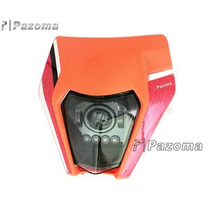 Phare LED universel <span class=keywords><strong>Enduro</strong></span> Dual Sport, <span class=keywords><strong>masque</strong></span> avant pour motos tout-terrain 250EXC 150 XC-W - Product Image 6