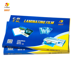 Tùy chỉnh <span class=keywords><strong>A4</strong></span> & A3 Glossy nhiệt Laminator Túi 65mic Pet phim Sheets mềm độ cứng cho thị trường Châu Á - Product Image 1