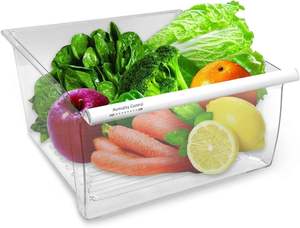 WP2188656 & WP2188664 (lot de 2) Remplacement du bac à légumes supérieur et inférieur pour réfrigérateur Kenmore <span class=keywords><strong>Whirlpool</strong></span>, pièces de tiroir WRS325FDAM04 - Product Image 4