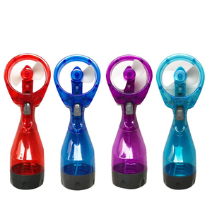 Battery Powered Summer Outdoor Travel Hand Held Standing Mini Portable Water <b>Mist</b> Spray <b>Bottle</b> Cooling Fan with Water Tank - Product Image 1