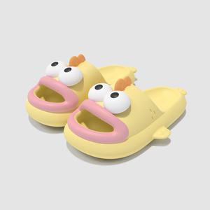 Sandálias de Solado Grosso Ugly <span class=keywords><strong>Fish</strong></span> para Verão na Praia - Chinelos de Cartoon com Solado Macio em Eva, Antiderrapantes, Sapatos de Nuvem para Mulheres - Product Image 3