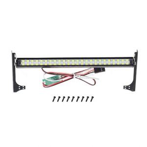 EParthub 1/10 Barra de luces de coche de escalada simulada Wrangler luz de techo foco de doble fila SCX10 D90 reflector - Product Image 2