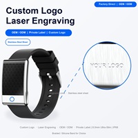 Bracelet intelligent sans écran E900 IP68 étanche avec ECG et HRV, 120+ modes d'exercice, bracelet tressé, suivi de la santé et du fitness pour hommes et femmes