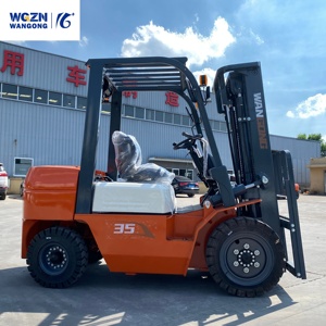 Дизельный вилочный погрузчик WGZN Advanced 3.5 тонны с быстрым подъемом для промышленных складов - Product Image 1