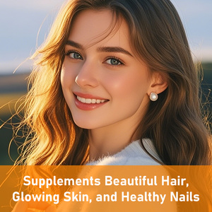 Cápsulas de Vitaminas de Alta Potencia para Cabello, Piel y Uñas con Colágeno Bovino en Polvo que Favorecen la Hidratación, Elasticidad y un Brillo Saludable de la Piel - Product Image 5