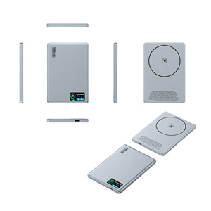 พาวเวอร์แบงค์แม่เหล็กอะลูมิเนียมอัลลอยด์บางเฉียบขายดี 5000mAh ชาร์จเร็ว 20W รองรับการสกรีนโลโก้ ดีไซน์บางเบา - Product Image 5
