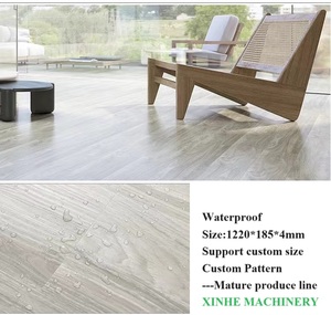 压花层压乙烯基聚氯乙烯SPC地板制造机 - Product Image 2