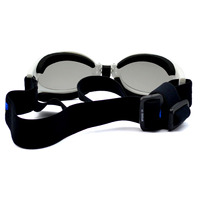 Lunettes de soleil UV cool pour animaux de compagnie pour chiens Imperméables Motif solide Accessoires pour animaux de compagnie Lunettes de protection pour l'été l'hiver le printemps l'automne