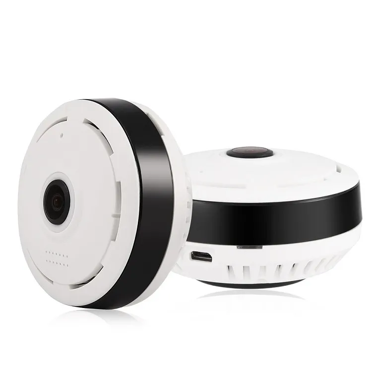 Qearim 2 Megapixel Fisheye 360 Độ Ống Kính Toàn Cảnh 2mp HD Đồng Trục Flying Saucer An Ninh Ip Camera V380