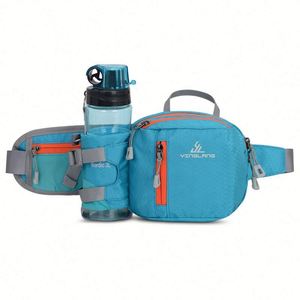 Riñonera Deportiva Unisex con Porta Botella de Agua y Bolsillo Ajustable para Caminar y Correr - Tejidos de Microfibra - Product Image 5