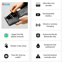 OEM ODM Find All avec Find My Wallet Carte Porte-clés Lunettes Rechargeable Nordic Chipset pour Tracker Compatible pour iPhone