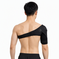 Attelle d'épaule tricotée respirante réglable OEM – Manchon de compression pour soulager la douleur à l'épaule