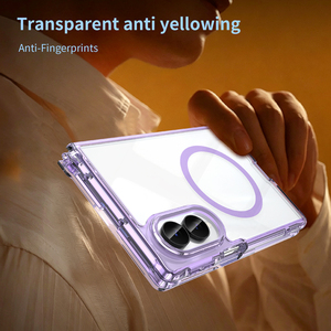 Funda Protectora para Teléfono Samsung <span class=keywords><strong>Galaxy</strong></span> Z FOLD8 FOLD 8 ULTRA FLIP8, Transparente, Resistente a Impactos, Híbrida de TPU y PC, con Magfit N52 - Product Image 4