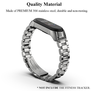 Mijobs correa de acero inoxidable estilo TF correa de reloj inteligente de Metal <span class=keywords><strong>para</strong></span> <span class=keywords><strong>Xiaomi</strong></span> <span class=keywords><strong>Mi</strong></span> <span class=keywords><strong>Band</strong></span> 6 <span class=keywords><strong>5</strong></span> 4 3 accesorios de pulsera - Product Image 5