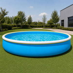Piscines hors sol en solde : <span class=keywords><strong>Piscine</strong></span> familiale gonflable en PVC de 20 pieds, écologique, résistante aux UV, pour enfants et adultes, vente en gros - Product Image 1