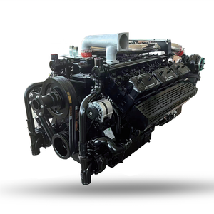 เครื่องยนต์กำลังไฟฟ้า 445KW 556KVA ราคาขายส่ง เครื่องยนต์ 12 สูบ ปรับความเร็วรอบได้ 50/60Hz สำหรับชุดเครื่องกำเนิดไฟฟ้า - Product Image 2