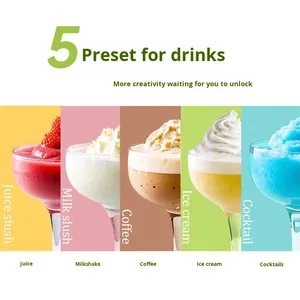 2025 New Snow Melting <b>Machine</b> <b>Small</b> Household Cold Drink <b>Ice</b> Cream Slush <b>Machine</b> 150W 1.9 Quart Juice Milkshake Smoothie - Product Image 4