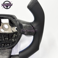 Volant de voiture en fibre de carbone avec forme F1 forgée pour Lamborghini Huracan 2014-2023, livraison rapide d'usine