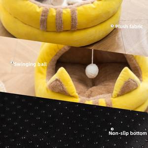 Cama para mascotas ecológica de alta calidad lavable directa de fábrica para perros y gatos - Product Image 2