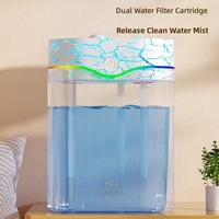 Nouvel Arrivage Transfrontalier 2025 – Humidificateur en Plastique USB/à Piles pour Aromathérapie, Capacité 1.0-2.5L, Silencieux (36-45dB), Grande Pulvérisation