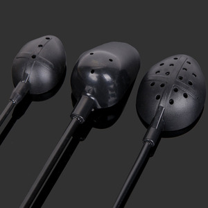 Cuchara de Pesca de Plataforma de Fibra de Carbono Negra para Carpa, Tamaños Pequeño, Mediano y Grande, para Pesca de Fondo en Agua Dulce - Product Image 2