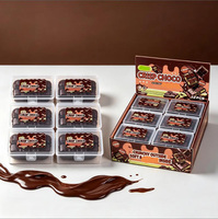 Nouveauté 2026 : Jouet à presser Choco Croustillant – Extérieur Crunchy, Intérieur Doux – Chocolat Menthe Anti-Stress, Jouet Sensoriel de Décompression