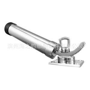Soporte para cañas de pescar de acero inoxidable, soporte ajustable para cañas de pescar para barcos - Product Image 4