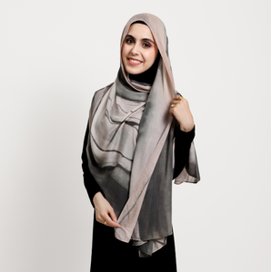 Màu đen voan quần áo blaser argali bloemen sjaal blouson Femme bonbana hijab bó hoa brocard satin tissu Trâm tudung - Product Image 2