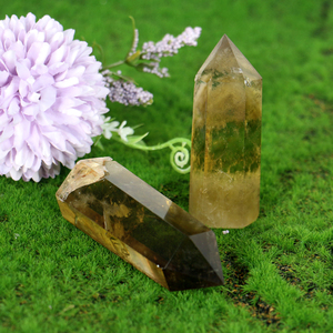 คริสตัลซิทรินทรงหอคอยธรรมชาติ คริสตัลซิทรินปลายแหลม - Product Image 5