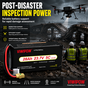 Batterie industrielle pour drone UAV en gros, 280 Wh/kg, 28 Ah, 23,7 V, 6S, 5C, haute puissance, haute qualité, pour drone de livraison logistique - Product Image 6