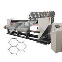 Machine à grillage hexagonal pour cages à poulets avec écran tactile SADE PLC