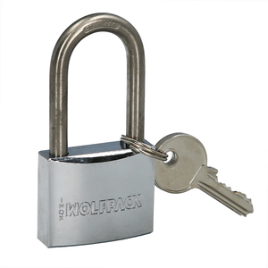 Stainless Steel <b>Padlock</b> Long Shackle 40mm. - Product Image 1