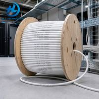 Cable F/UTP Categoría 6A CS44Z1, Bajo Humo, Cero Halógenos, Cubierta Blanca, 4 Pares, Rollo de 1000 pies (305 m) de Longitud, En Stock