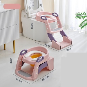 Asiento de silla de entrenamiento <span class=keywords><strong>para</strong></span> orinal de bebé de alta calidad, taburete de <span class=keywords><strong>escalera</strong></span>, asiento de inodoro <span class=keywords><strong>para</strong></span> niños, <span class=keywords><strong>WC</strong></span> interior, asiento de entrenador de inodoro plegable <span class=keywords><strong>para</strong></span> bebé - Product Image 6