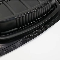 Emballage de boîte de poulet rôti de qualité alimentaire portable jetable avec couvercles à trou d'air boîte à emporter en plastique conteneur de rôtissoire de poulet