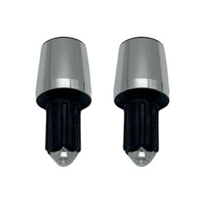 Bouchon de guidon en alliage pour moto modifiée, conception universelle en aluminium CNC pour systèmes de carrosserie - Product Image 2