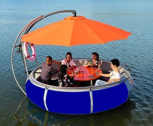 Bateau BBQ électrique personnalisé avec auvent pour les loisirs et le divertissement aquatiques panoramiques - Product Image 4