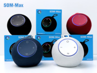 Speaker Nirkabel Bluetooth Speaker Lucu Desktop Luar Ruangan Home Theater Sisipkan Kartu Mini Bulat FM/BT/TWS/USB