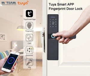 High Tech Smart <strong>Knob</strong> Push Pull <strong>Door</strong> Locks TTlock and Tuya Smart Card Fingerprint Advanced <strong>Digital</strong> Electronic Lock - Product Image 3