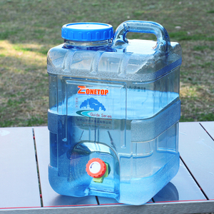 Eco-Friendly Plastic PC Material 10 Litre 15 l 20 Ltr Liter Drinking Mineral <strong>Water</strong> <strong>Jar</strong> With Handle and Tap - Product Image 2