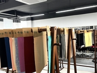 Tissu imprimé numérique à effet d'illusion optique, viscose respirante pour chemisier femme, couleur personnalisée