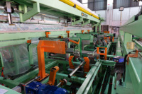 Machine d'emballage et de palettisation Hangao électrique automatique à commande PLC, robuste, 380V, avec moteur et roulement, pour scellage de sacs