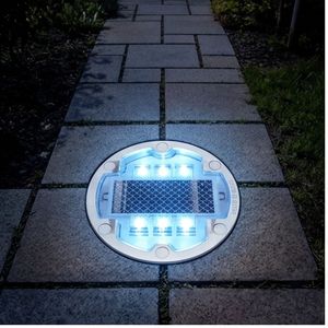 Borne de signalisation routière solaire <span class=keywords><strong>LED</strong></span> innovante en aluminium moulé, robuste et à profil bas, pour les passages à niveaux - Product Image 4