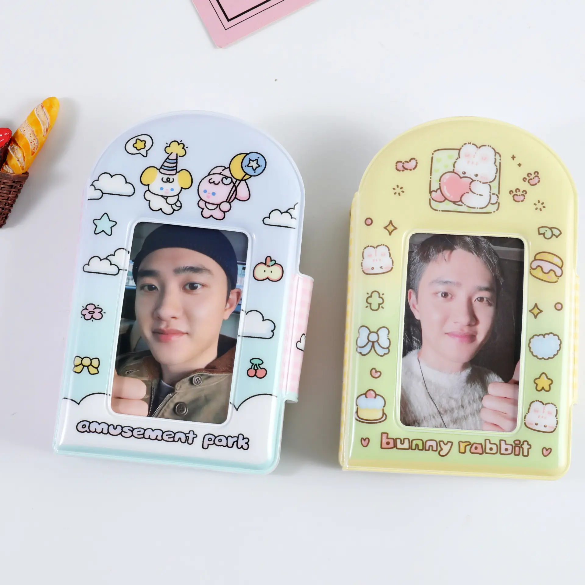 Álbum de armazenamento porta-cartões Coreia Kpop Idol 3 "porta-fotos coleção livro