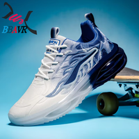 Zapatillas Deportivas Transpirables Antideslizantes para Hombre, Forro Cómodo para Caminar, Tendencia de Moda