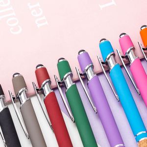 Bolígrafo Publicitario de Aluminio con Punta Capacitiva y Efecto Madera, Personalizable con Logotipo, Nuevo - Product Image 2